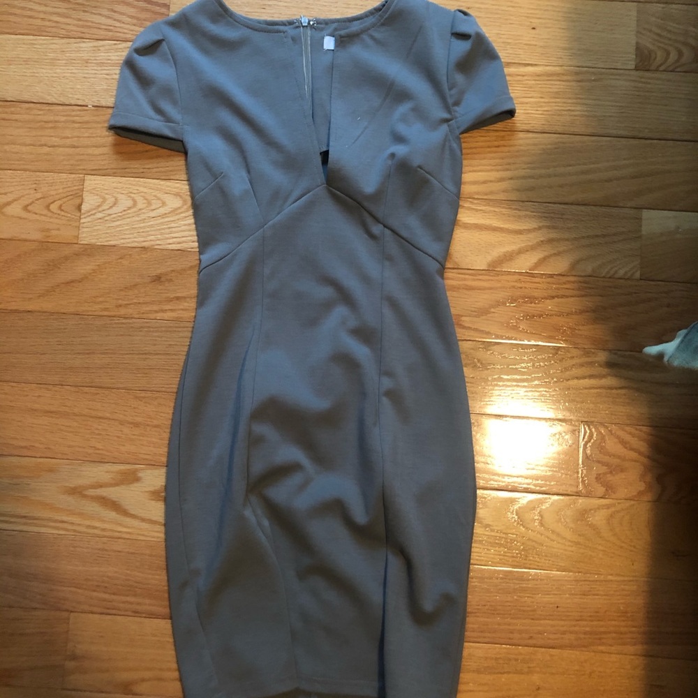 Gray dress